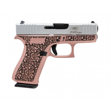 (SN: AHUX122) Glock 43X The Rose Pistol 9mm (NGZ4150) New