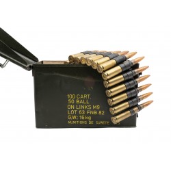 .50 BMG FMJ 100 Rounds (AN233)