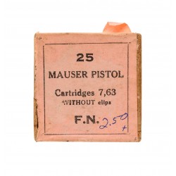 Box of FN 7.63 Mauser (AM1756)