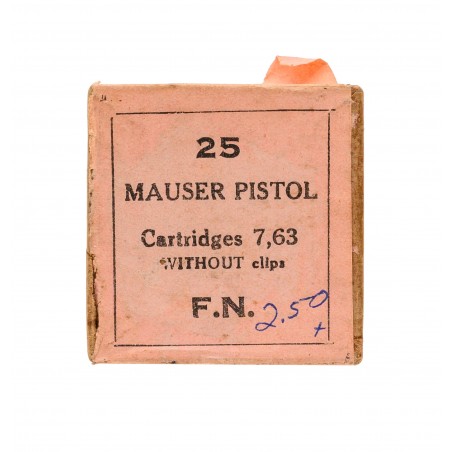 Box of FN 7.63 Mauser (AM1756)