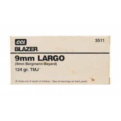 Box of CCI Blazer 9mm Largo...