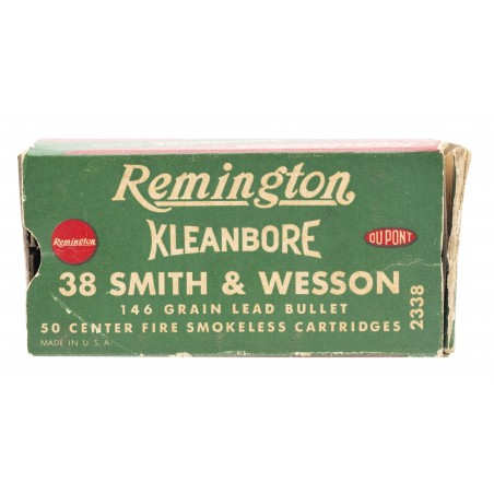 Box of Remington Kleanbore .38 S&W (AM1749)