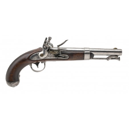 U.S. Model 1836 Flintlock pistol by A. Waters .54 caliber (AH8603)