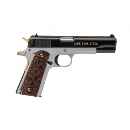 Custom & Collectable Firearms Colt Government 1911 Lone Star State Pistol .45 ACP (NGZ4613) New
