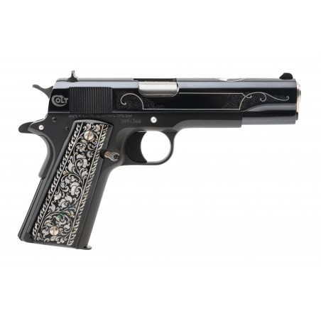 Colt Silver Stallion Government Pistol .45 ACP (C20103) ATX