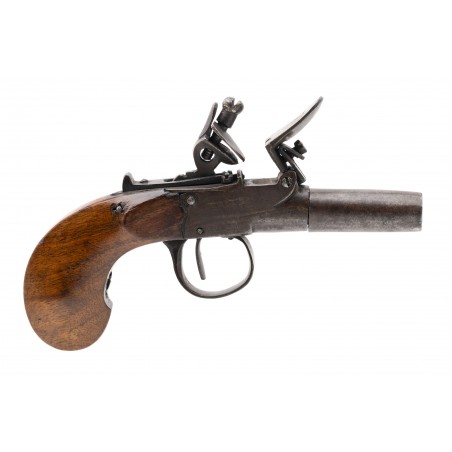Belgian Flintlock Muff Pistol .36 caliber (AH8658) CONSIGNMENT