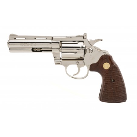 Colt Diamondback Nickel Revolver .22LR (C20115)