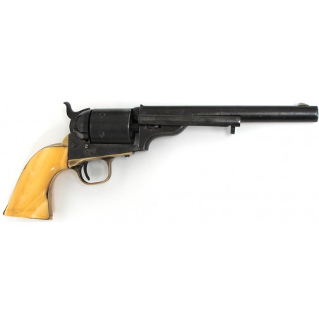 Colt 1871-72 Open Top  7 1/2" barrel with navy size ivory grips. (C6285)