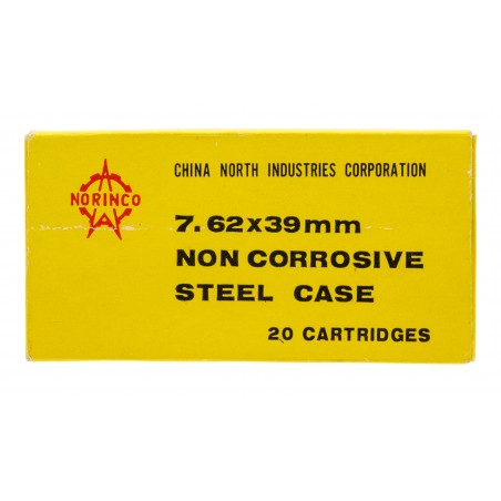 Norinco 7.62x39 Non Corrosive Steel Case 20 Rounds (AM1964)
