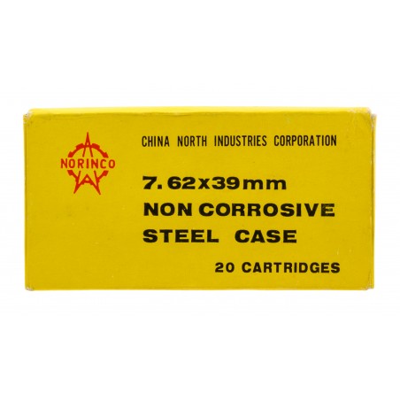 Norinco 7.62x39 Non Corrosive Steel Case 20 Rounds (AM1965)