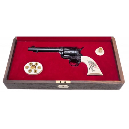 Colt Single Action Army 3rd Gen Engraved Revolver .45LC (C20230) Consignment