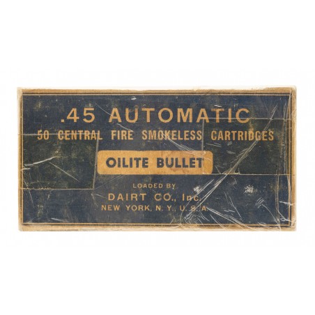Sealed Box of Dairt Oilite .45 Automatic (AM2016)
