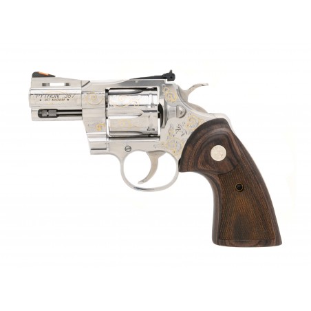 Custom & Collectable Colt Python "Western Rope" Limited Edition No. 8 or 300 Revolver .357 Magnum (NGZ4852) New