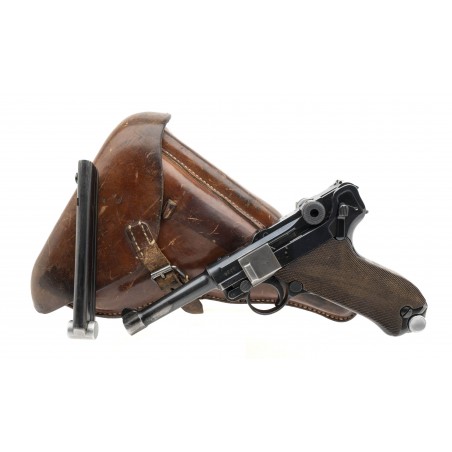 S/42 Luger 1938 Dated w/ Holster and Two Matching Mags (Sort Of) (PR64999)