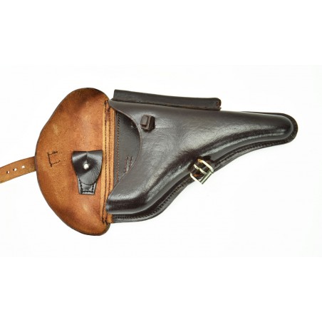 Reproduction Luger Holster with Key in excellent condition.