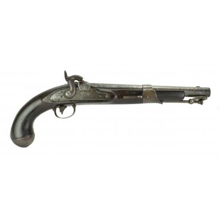 Simeon North Model 1819 Flintlock Pistol Converted to Percussion (AH5235)