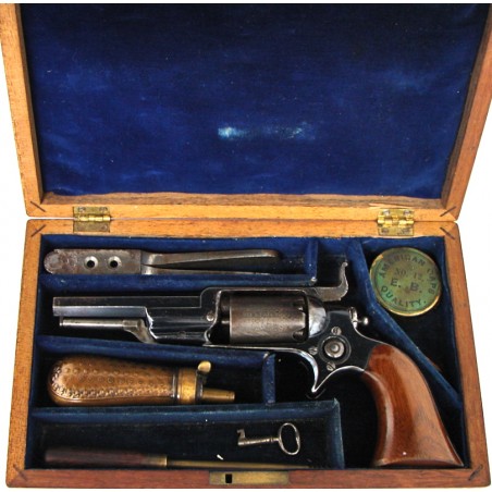 Colt No. 2 Root revolver cased with accessories.  (C6500)
