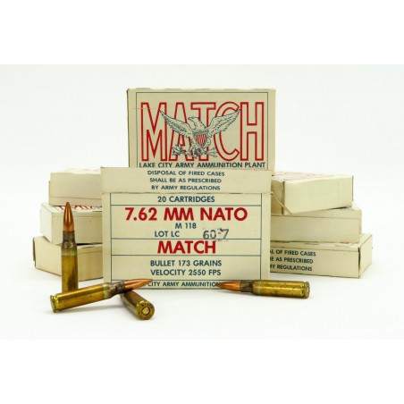 Lake City Army 7.62mm Nato ammo (BP1064)