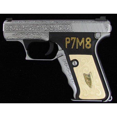 Heckler & Koch P7M8 9mm Para caliber pistol. (PR8360)