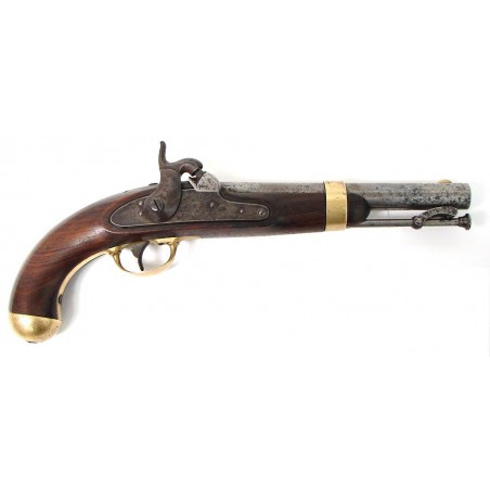 U.S. Model 1842 percussion pistol by Aston dated 1852  (AH2715)