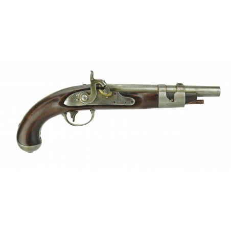 U.S. Model 1813 Flintlock Pistol Converted to Percussion (AH5211)