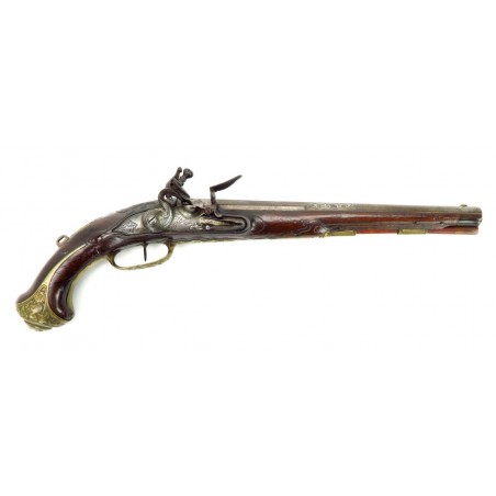 German Flintlock Pistol by Johan Andreas Kuchenreuter (AH3721)
