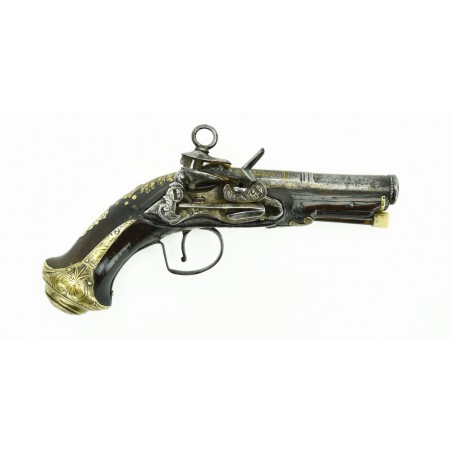 Beautiful Spanish Miguelet lock pistol (AH4026)