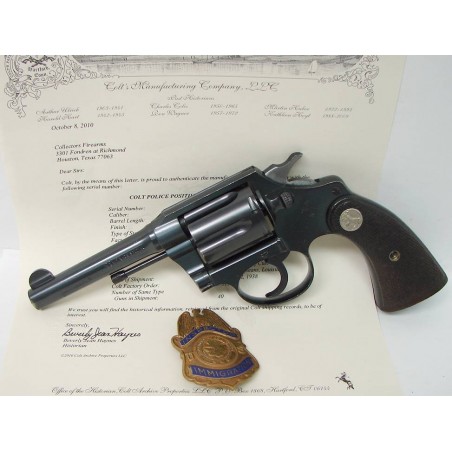 Colt Police Positive .38 Special caliber revolver (C7342)