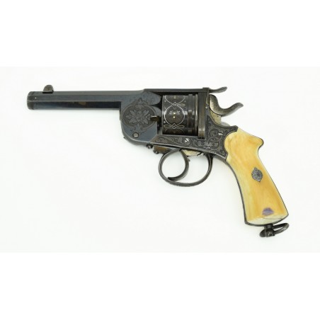 Very rare French Levaux revolver by E. Pertuiset (AH4051)