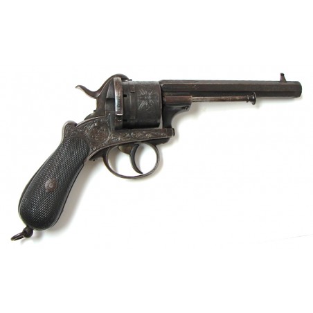 French Pinfire 11 MM caliber revolver. (AH2901)