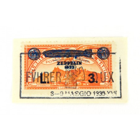 Italian Issue Zeppelin Stamp (MM1111)