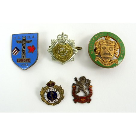 Lot of Five Miscellaneous Pins (MM1040)