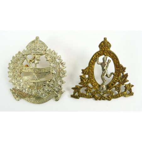 Two Canadian Cap Badges (MM1038)