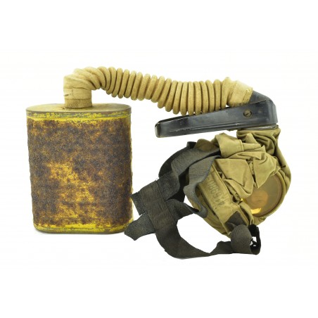 U.S. WWI Gas Mask Bag with Mask (MM1284)