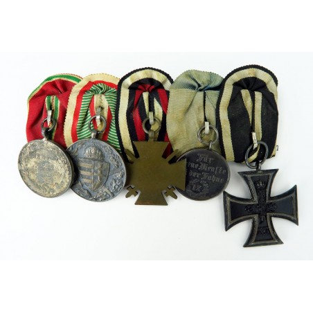 German WWI Five Medal device Kingdom of Wurttenberg Solder (MM960)