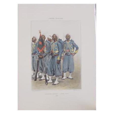 Tirailleurs In Digenes - Grande Tenue 1886 Reprints  (MM120)