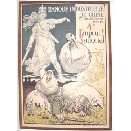 WWI French War Bond Poster  (MM78)