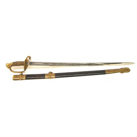 U.S. 1852 Naval Officers Sword by Ames (SW936 )