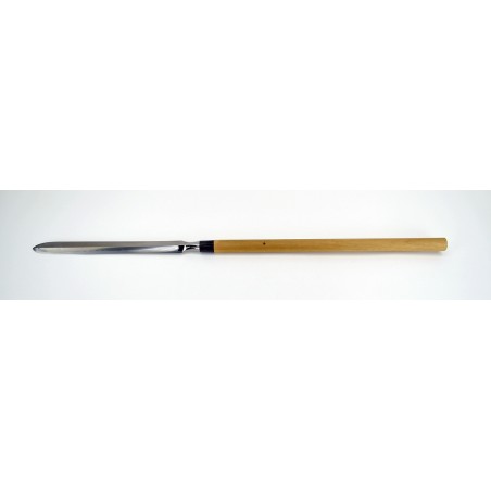Yari long blade forged in Itame and Mokume Hada Gonome Midare Hamon  (MGJ471)