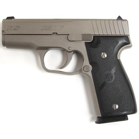 Kahr Arms K9 9mm caliber pistol. All stainless steel compact model. (pr7989)