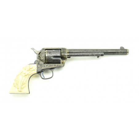 Alvin White Engraved Colt Single Action Army Revolver (C12715)