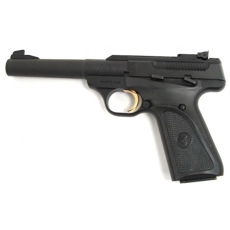 Browning Buckmark .22 LR caliber pistol. Heavy barrel Camper with adjustable sight. New. (pr7776)