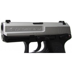 Heckler & Koch USP Compact .40 S&W caliber pistol. Stainless steel compact  model in excellent condition. (pr8137)
