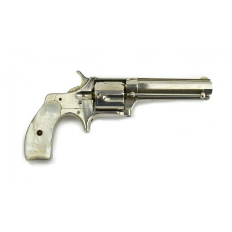Excellent Remington Smoot 3rd Model Saw Handle Revolver (AH4371)