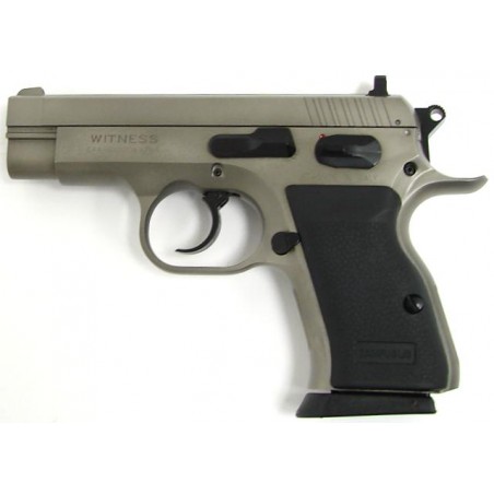 Tangfoglio Witness Compact 10mm caliber pistol. Compact model in satin finish. New. (pr7534)