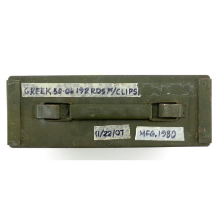 Greek .30-06 Surplus Ammunition 192 rounds (BP1021)