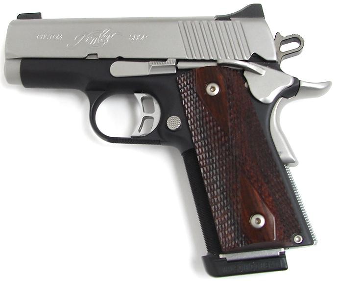 Kimber Ultra CDP II .45 ACP caliber pistol. 3” custom shop model