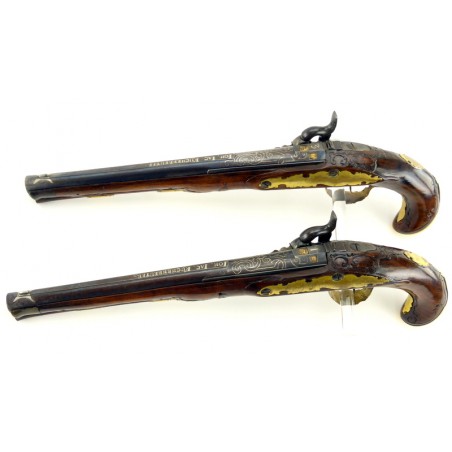 Pair of Horsemans Percussion Pistols (AH3449)