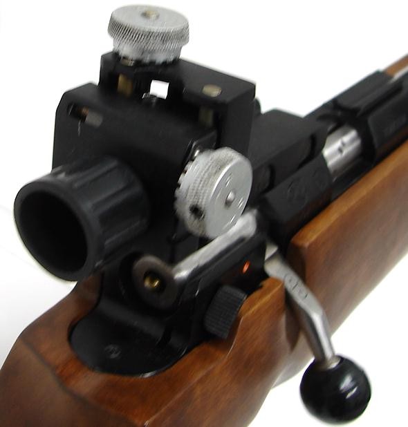 Izhmash CM 2 .22 LR caliber rifle with target peep sights, adjustable ...