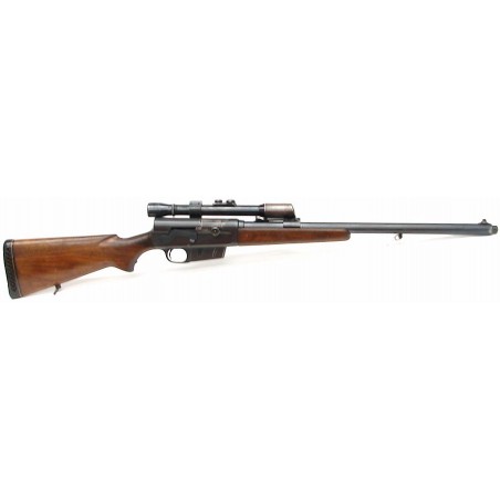 Remington 81 Woodsmaster .300 Savage caliber rifle. Solid gun in desirable caliber with saddle scope. (r5989)